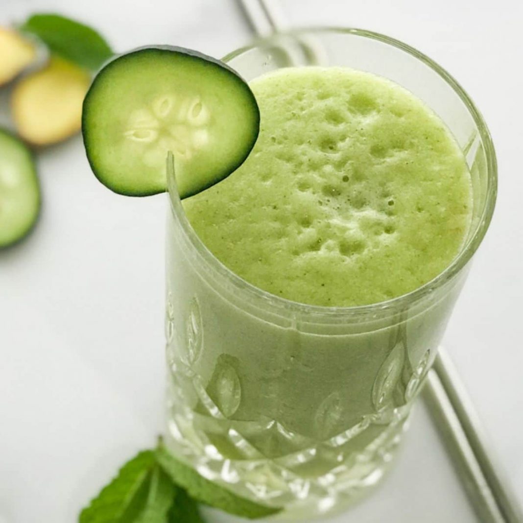 Pineapple and Cucumber Detox Smoothie